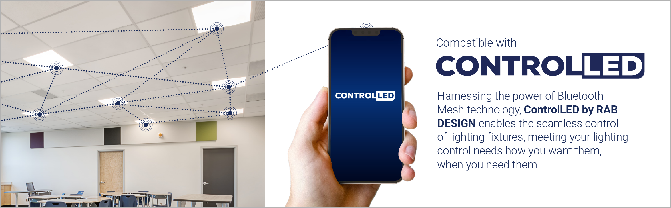 ControlLED Bluetooth Lighting Controls App